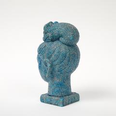 Aldo Londi Aldo Londi Bitossi Kwan Yin Buddha Ceramic Cinese Blue - 4549333