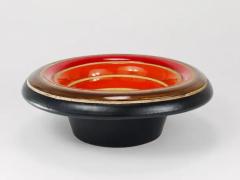 Aldo Londi Aldo Londi Bitossi Striped Mid Century Ceramic Centerpiece Bowl Italy 1960s - 4068195