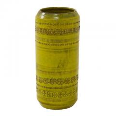 Aldo Londi Aldo Londi Bitossi Vase Ceramic Chartreuse Impressed Signed - 2829192