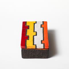 Aldo Londi Aldo Londi Bitossi for Rosenthal Netter Box Ceramic L neas Rotas Signed - 4549366