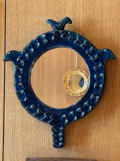 Aldo Londi Aldo Londi for Bitossi Ceramic Mirror France 1960s - 4202306