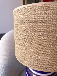 Aldo Londi Large Ceramic Lamp by Aldo Londi for Bitossi Italy 1970s - 2758545