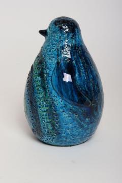 Aldo Londi Large Vintage Italian Rimini Blu Ceramic Penguin by Aldo Londi for Bitossi - 4816609