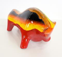 Aldo Londi Mid Century Modern Ceramic Bull by Aldo Londi - 509579