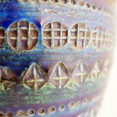 Aldo Londi Mid Century Rimini Blue Ceramic Table Lamp by Aldo Londi for Bitossi - 2818638