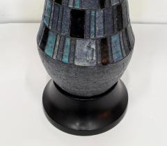 Aldo Londi Overscale Mid century Ceramic Italian lamp Bitossi Aldo Lundi Style - 4174598