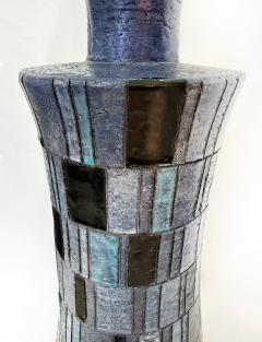 Aldo Londi Overscale Mid century Ceramic Italian lamp Bitossi Aldo Lundi Style - 4174601