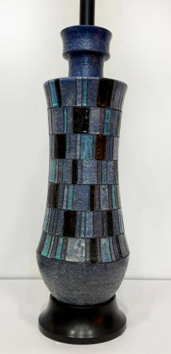 Aldo Londi Overscale Mid century Ceramic Italian lamp Bitossi Aldo Lundi Style - 4174610