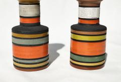Aldo Londi Pair of Thailandia Vases by Aldo Londi for Bitossi - 1856264