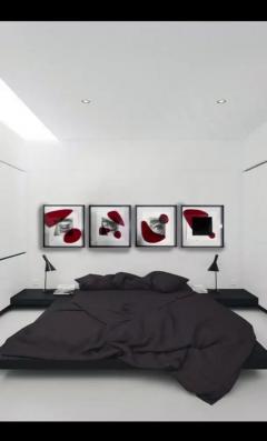 Aldo Michelangeli Mixed Media Works on Paper Organic Intervention Set of Four - 4146971