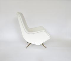 Aldo Morbelli Italian Pair of Lounge Chairs by Aldo Morbelli for ISA Bergamo - 924188