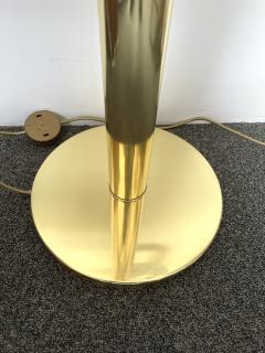 Aldo Nason Brass Floor Lamp Murano Glass by Aldo Nason for Mazzega Italy 1970s - 2958734