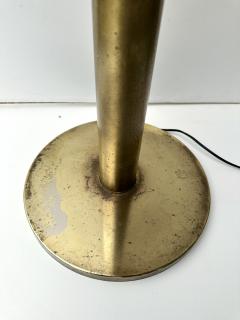 Aldo Nason Brass Floor Lamp Murano Glass by Aldo Nason for Mazzega Italy 1970s - 3603835