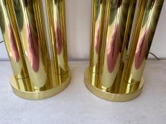 Aldo Nason Brass Floor Lamp Murano Glass by Aldo Nason for Mazzega Italy 1970s - 4245369