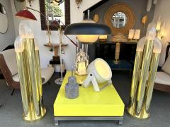 Aldo Nason Brass Floor Lamp Murano Glass by Aldo Nason for Mazzega Italy 1970s - 4245370