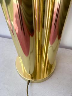 Aldo Nason Brass Floor Lamp Murano Glass by Aldo Nason for Mazzega Italy 1970s - 4245376