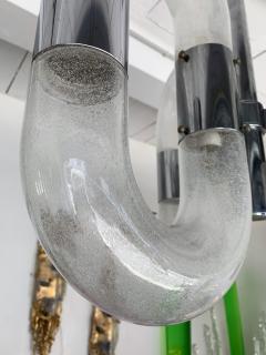 Aldo Nason Chandelier by Aldo Nason for Mazzega Murano Italy 1970s - 1019202