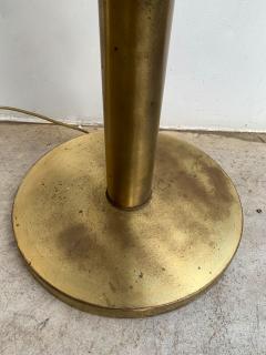 Aldo Nason Floor Lamp Brass Murano Glass by Aldo Nason for Mazzega Italy 1970s - 1202881