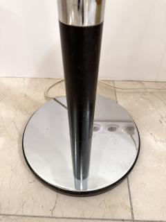 Aldo Nason Floor Lamp Metal Chrome Murano Glass by Aldo Nason for Mazzega Italy 1970s - 3092957