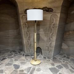 Aldo Tura 1950s Aldo Tura Floor Lamp Lacquered Goatskin and Bronze Italy - 3300700