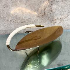 Aldo Tura 1950s Modernism Sculptural Footed Brass Dish Italy - 3288366