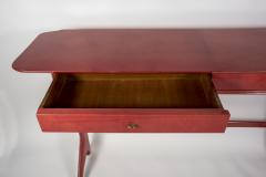 Aldo Tura 1970s Goatskin console By Aldo Tura - 2942235