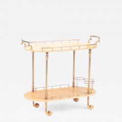 Aldo Tura A Mid Century Modern Bar Cart trolley by Aldo Tura Circa 1960  - 2585108