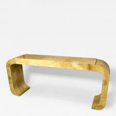 Aldo Tura ALDO TURA CONSOLE TABLE IN PARCHMENT - 3170501
