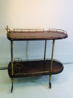Aldo Tura Aldo Tura Goatskin Bar Cart - 956081