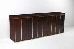 Aldo Tura Aldo Tura High End Credenza in Brass and Parchment 1960s - 1104439