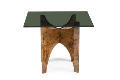 Aldo Tura Aldo Tura Italian Mid Century Parabolic Panel Occasional Table - 4274428