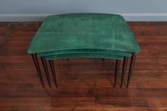 Aldo Tura Aldo Tura Malachite Color Nesting Tables - 2592189