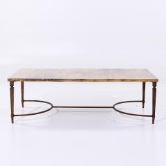 Aldo Tura Aldo Tura Mid Century Italian Lacquered Goatskin Coffee Table - 4204691