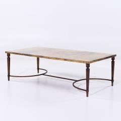 Aldo Tura Aldo Tura Mid Century Italian Lacquered Goatskin Coffee Table - 4204693