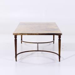 Aldo Tura Aldo Tura Mid Century Italian Lacquered Goatskin Coffee Table - 4204694