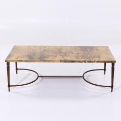 Aldo Tura Aldo Tura Mid Century Italian Lacquered Goatskin Coffee Table - 4204695