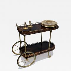 Aldo Tura Aldo Tura Parchment Bar Cart - 3679518