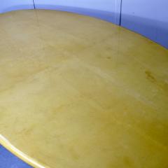 Aldo Tura Aldo Tura table laquered parchment 1970s  - 4398323