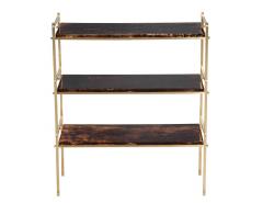 Aldo Tura Brass Bookcase Console by Aldo Tura - 2920429