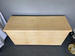 Aldo Tura Chest of Drawers Parchment Goatskin by Aldo Tura Italy 1970s - 1724520