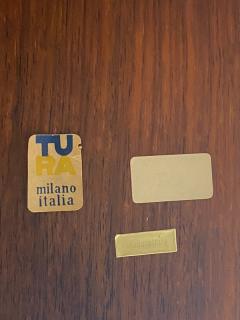 Aldo Tura EXCEPTIONAL TWO TONE GOATSKIN BAR CART BY ALDO TURA - 2164357