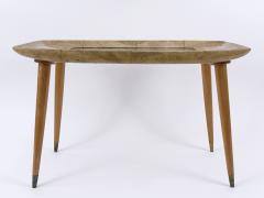 Aldo Tura Extremely Rare Mid Century Ocassional Coffee Table by Aldo Tura Italy 1950s - 4756683