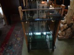 Aldo Tura Italian Lacquered Goatskin Bar Cart by Aldo Tura - 4265270