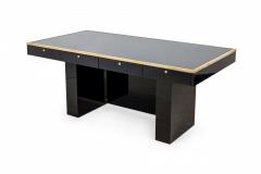 Aldo Tura Italian Mid Century Black Lacquered Desk 2 - 3169127