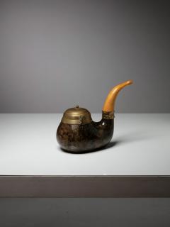Aldo Tura Large Pipe Shaped Box by Aldo Tura for Macabo - 4724771