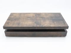 Aldo Tura Large goatskin parchment coffee table by Aldo Tura 1960s - 1327326