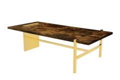 Aldo Tura Reconfigured Aldo Tura Lacquered Parchment Top Italy c 1950 - 549973