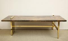 Aldo Tura Reconfigured Aldo Tura Lacquered Parchment Top Italy c 1950 - 549974