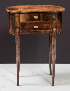 Aldo Tura Side table covered with goatskin by Aldo Tura - 853263