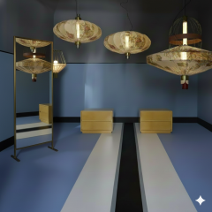 Aldo Tura night stands 1970s  - 4410470